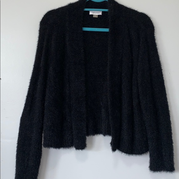 CALVIN KLEIN cropped cardigan - Picture 4 of 7